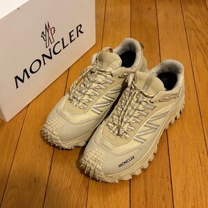 Moncler Trailgrip GTX Sneakers Beige Size EU 44 US 11